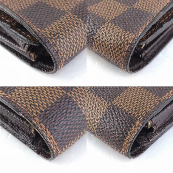😍 AUTHENTIC Portefeuille Sarah Long Wallet Damier - Picture 5 of 8